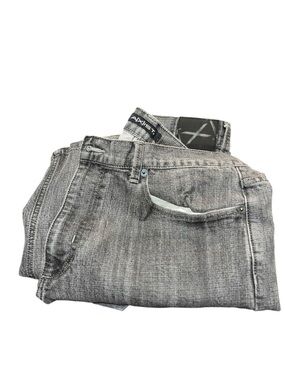Axist Men’s Gray Straight-Leg Denim Jeans